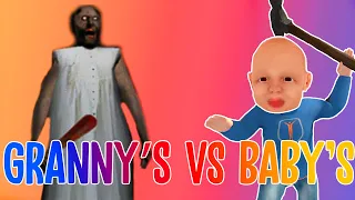 EVIL GRANNIES VS BABIES! in Granny Simulator