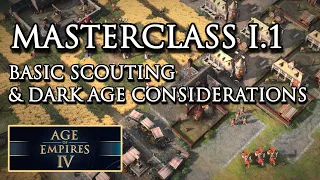 AoE4 Masterclass I.1 - Dark Age Scouting