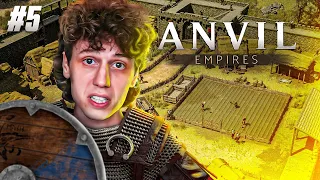 DESTRUCTION D'UN CHATEAU ENNEMI - Anvil Empires Pré-Alpha #5