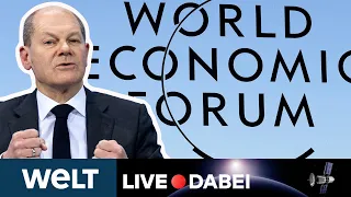 DAVOS: So will Scholz die G7 für Klimaschutz vereinen – Sanktionen gegen Russland? | WELT Live dabei