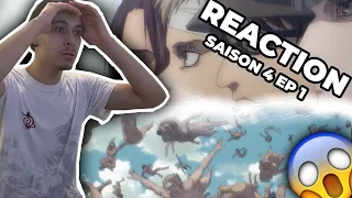 SHINGEKI NO KYOJIN RÉACTION EPISODE 1 SAISON 4 C’EST ÉNORME ON EST PAS PRÊT QUEL ÉPISODE !