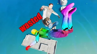 GTA 5 Spiderman Epic Wasted Jumps Fails Ep.185 (Fails Funny Moments)