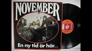 NOVEMBER . 1970 SWEDEN  PROG PSYCH ROCK