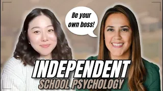 HOW TO BE AN INDEPENDENT SCHOOL PSYCH | interview with a school psychologist (ft. Juliana)