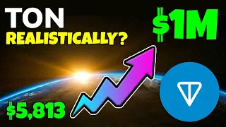 TONCOIN (TON) - COULD $5,813 MAKE YOU A MILLIONAIRE... REALISTICALLY???