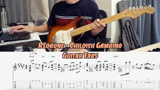 Redbone - Childish Gambino Gyoshi Guitar Cover w/ TABS