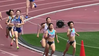 [関東インカレ]女子800m決勝