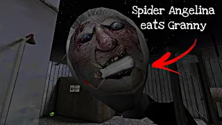 Trying All weapons to kill Spider Angelina (Granny Update 1.8.1)