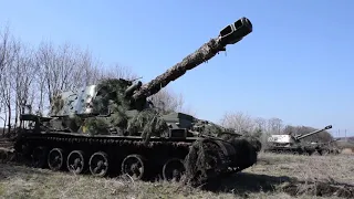 Тренування артилеристів ООС: українські "Акації" завжди готові розцвісти "вогняними квітами"