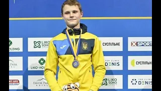 Юный украинец завоевал "золото" на чемпионате мира по прыжкам в воду.