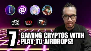 7 gaming cryptos with play to airdrop | $ILV $PIXFI $CEC $KURO $MCG $BLS $PQX