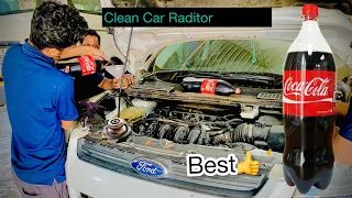 Ford Escape Radiator clean #beat cleaner #coca cola #2023 heat problem solved
