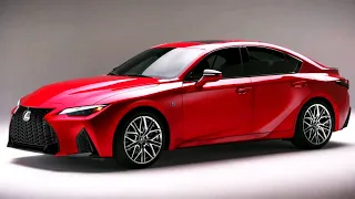 Новый компактный седан Lexus IS 500F Sport 2021 года: интерьер и экстерьер
