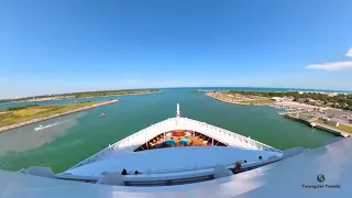 Carnival Mardi Gras Sail Away Time Lapse