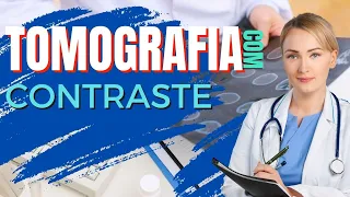 DESCUBRA QUAL A DIFERENÇA ENTRE TC COM CONTRASTE E SEM CONTRASTE #RADIOLOGIA