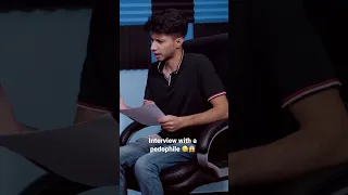 Pedophile Interview gone wrong 🥶