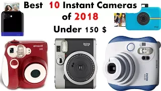 The Top & Best  10 Instant Cameras of 2018 | Best Seller On Amazon