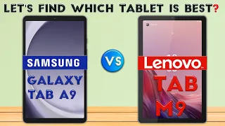 Samsung Galaxy Tab A9 vs Lenovo Tablet M9 : Which Tablet is Best For You😱❓