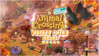 VISITE FINALE DE MON ÎLE  5 ÉTOILES : AUTOMNE dans ANIMAL CROSSING NEW HORIZONS ! 👻