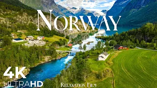 The Nature of Norway (Only Music, No Birds Sound) - 4K VideoHD