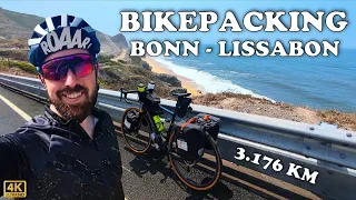 LISBON(N) | 3,176 kilometers by bike from Germany to Portugal | Bikepacking Dokumentation | 4K