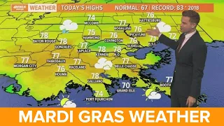 New Orleans Weather: Storms, cold then hot through Mardi Gras