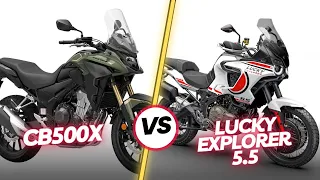 Honda CB500X vs Mv Agusta Lucky Explorer 5.5 |Comparison