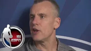 Thunder head coach Billy Donovan doesn't blame lack of stamina for loss to Spurs | NBA on ESPN