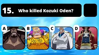 Ultimate Quiz #5 | Only True One Piece Fans Can Become A Yonko In This Quiz!