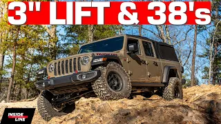 Jeep Gladiator Rubicon 3 Inch Lift and 38-Inch-Tall Tires Trail Tested | Inside Line