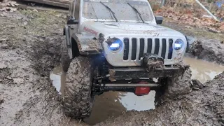 Axial scx6 backyard mud