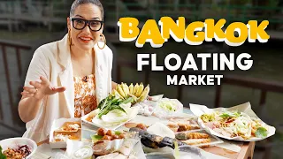 HIDDEN LOCAL Floating Market in BANGKOK | Marion's Kitchen