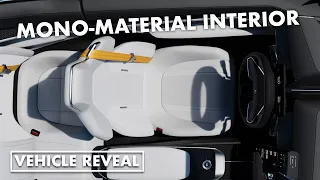 Polestar O₂ Concept Mono-Material Interior