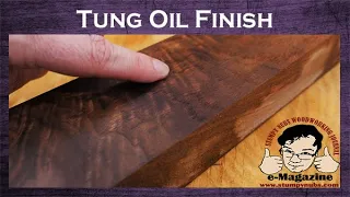 The LIES and confusion of Tung Oil wood finish