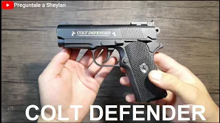 Colt Defender 1911 - CO2 Umarex - Unboxing y Review - En español 4k