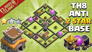 Town hall 8(Th8) Base | Town hall 8(Th8) Farming/Trophy/Pushing/War Base | Coc Th8 Base (Link) 2023