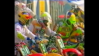 Gdynia Kolibki 1995 Motocross grand prix of Poland 250cc. Race 1