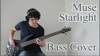 Muse - Starlight (Bass cover with tab)