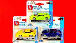 Die cast Metal Scale Model Bburago Cars | Unboxing Bburagi cars | Bburago Lamborghini | Bburago 1/64