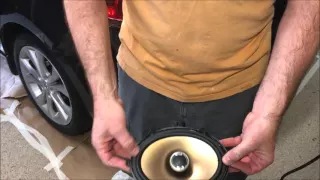 2010 Mazda 3 factory speaker replacement / upgrade