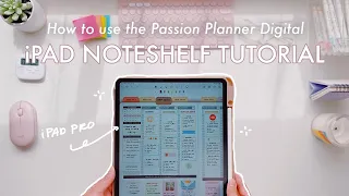 How to Use Noteshelf as a Digital Planner | iPad Edition!