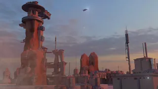 atterrissage vaisseau animation 3D feat. lionel