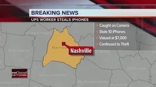 UPS Worker Accused Of Stealing iPhones
