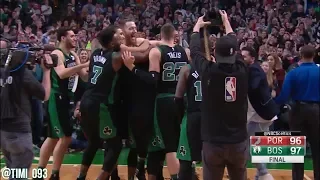 Boston Celtics vs Portland Trail Blazers Crunchtime Highlights (02/04/2018)