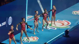 Team Entrance - Subdivision 2 - WAG Qualifications - 2022 World Championships