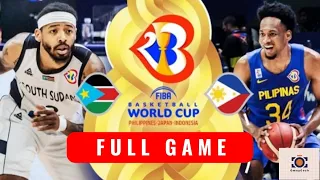 SOUTH SUDAN VS PHILIPPINES 2023 FIBA BASKETBALL WORLD CUP MANILA, PHILIPPINES