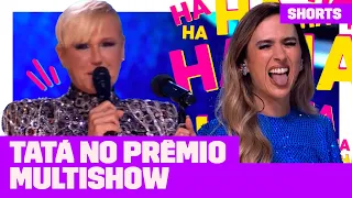 Tatá Werneck NÃO TEM FILTRO no Prêmio Multishow | Prêmio Multishow | #Shorts