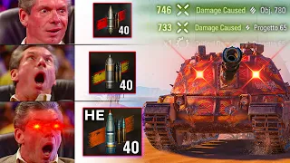 Well, I played Full HE Minotauro | World of Tanks Minotauro