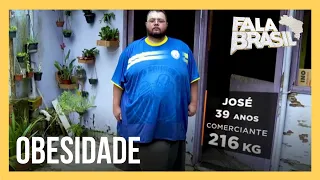 Obesidade: Conheça a história de um comerciante que sente na pele as limitações da doença