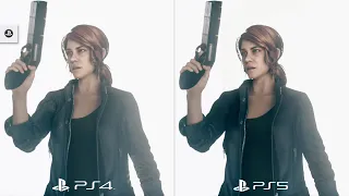 CONTROL ULTIMATE EDITION PS4 vs PS5 Comparison